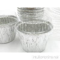 Disposable Aluminum 7 oz. Baking Cups/Cake Cups/Dessert Cups #1210P (50) - B015JM78GW